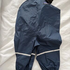 Patagonia Dark Blue baby bibs